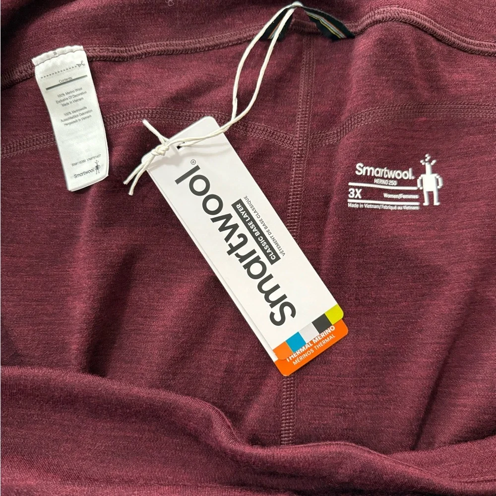 Smartwool Merino 250 Base Layer Top & Pants Set 3X - Picture 3 of 6